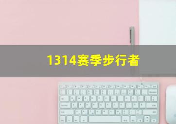 1314赛季步行者