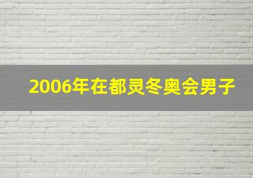 2006年在都灵冬奥会男子