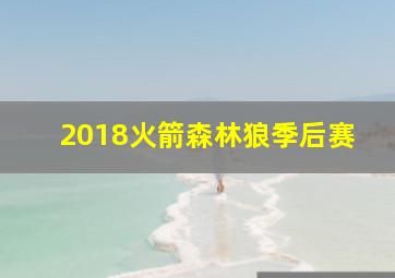 2018火箭森林狼季后赛