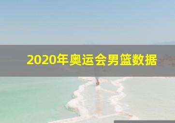 2020年奥运会男篮数据