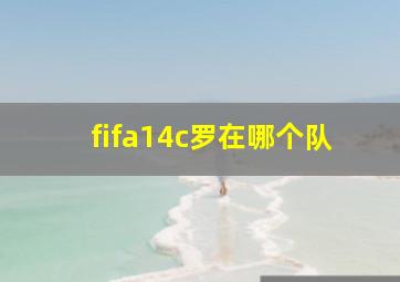 fifa14c罗在哪个队