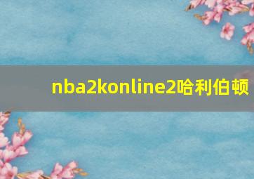 nba2konline2哈利伯顿