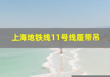 上海地铁线11号线履带吊