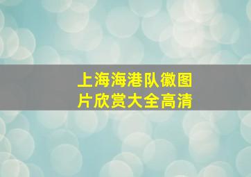 上海海港队徽图片欣赏大全高清