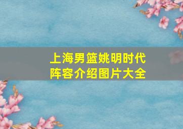 上海男篮姚明时代阵容介绍图片大全