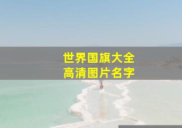 世界国旗大全高清图片名字