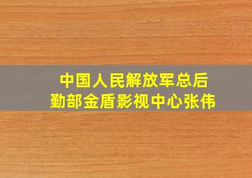 中国人民解放军总后勤部金盾影视中心张伟