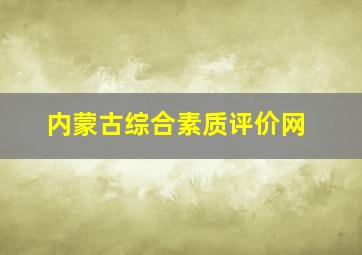 内蒙古综合素质评价网