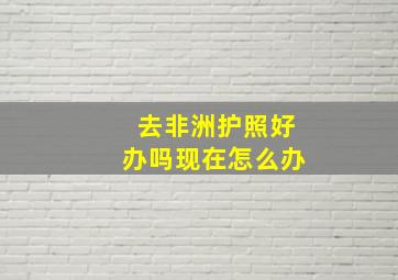 去非洲护照好办吗现在怎么办