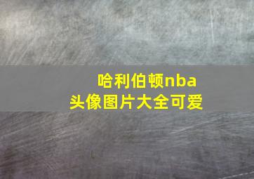 哈利伯顿nba头像图片大全可爱