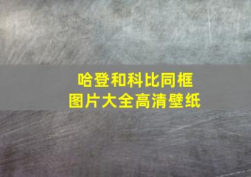 哈登和科比同框图片大全高清壁纸