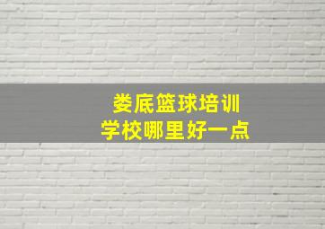 娄底篮球培训学校哪里好一点