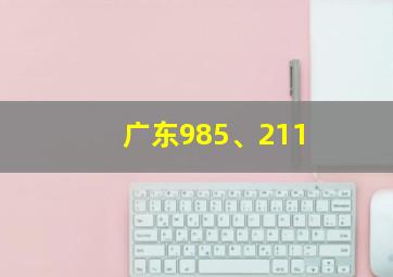 广东985、211