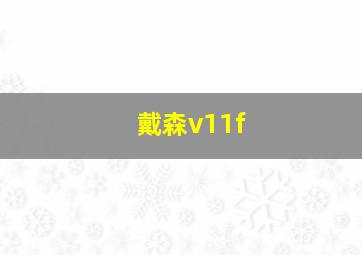 戴森v11f