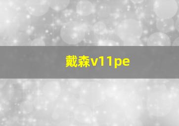 戴森v11pe