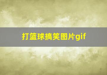 打篮球搞笑图片gif