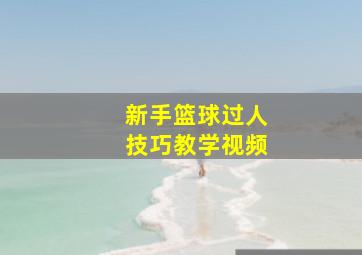 新手篮球过人技巧教学视频