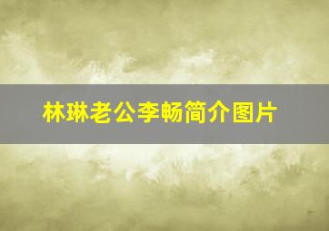 林琳老公李畅简介图片