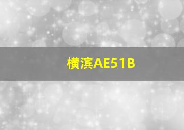 横滨AE51B