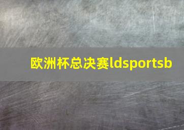 欧洲杯总决赛ldsportsb