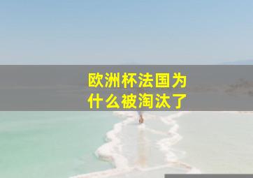 欧洲杯法国为什么被淘汰了