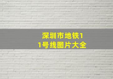 深圳市地铁11号线图片大全