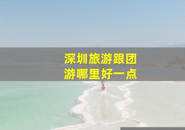 深圳旅游跟团游哪里好一点