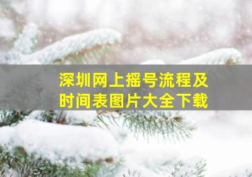 深圳网上摇号流程及时间表图片大全下载