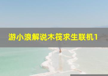 游小浪解说木筏求生联机1