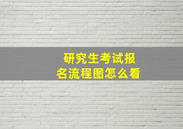 研究生考试报名流程图怎么看