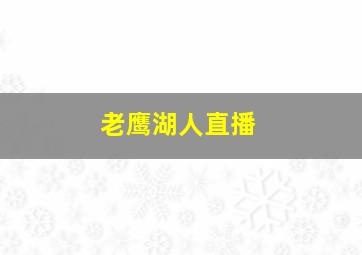 老鹰湖人直播