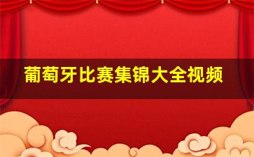 葡萄牙比赛集锦大全视频