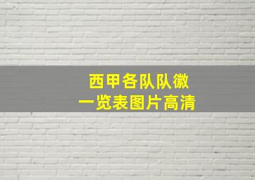 西甲各队队徽一览表图片高清