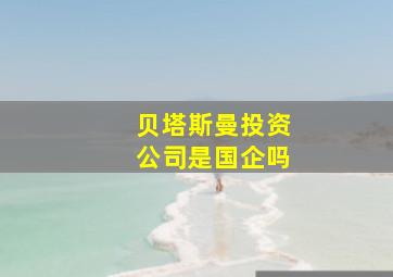 贝塔斯曼投资公司是国企吗