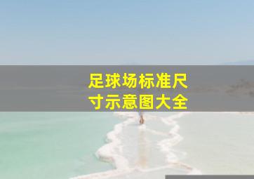 足球场标准尺寸示意图大全