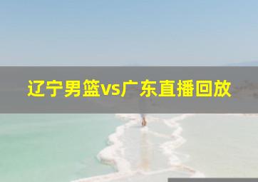 辽宁男篮vs广东直播回放