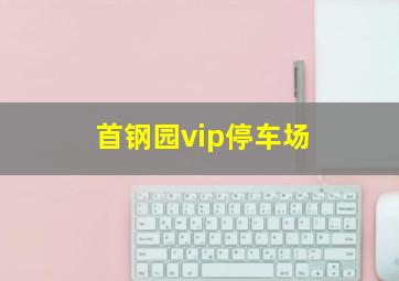 首钢园vip停车场