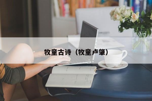 牧童古诗（牧童卢肇）